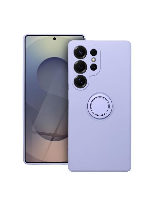 Futerał SILICONE RING do SAMSUNG S25 Ultra fioletowy