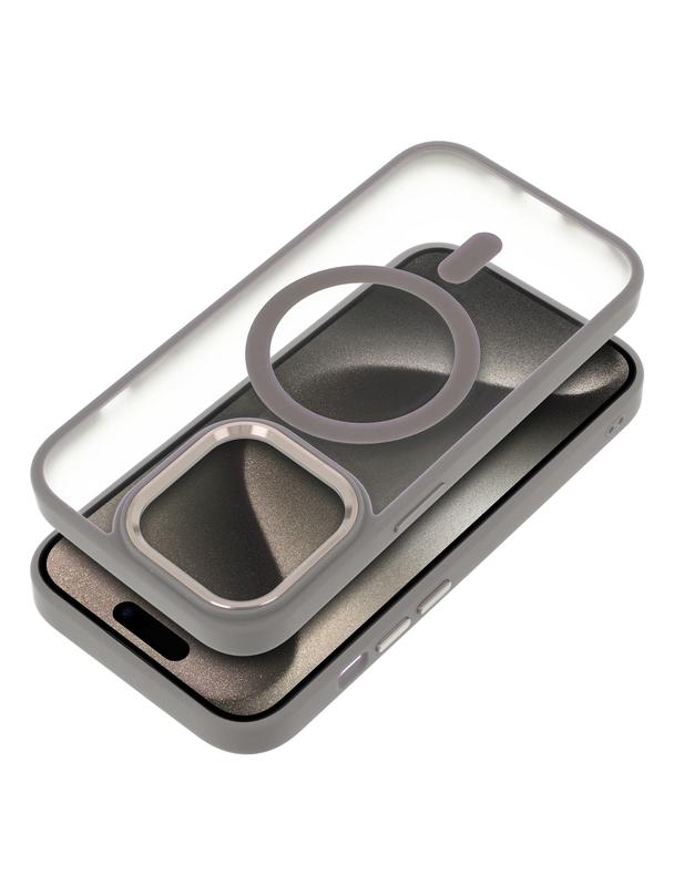 Futerał MATTE MAG COVER kompatybilny z MagSafe do IPHONE 17 Pro tytanowy