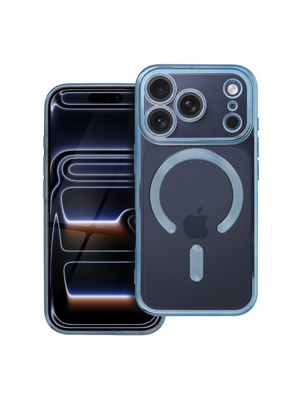 Futerał ELECTRO MAG COVER kompatybilny z MagSafe do IPHONE 17 Pro niebieski