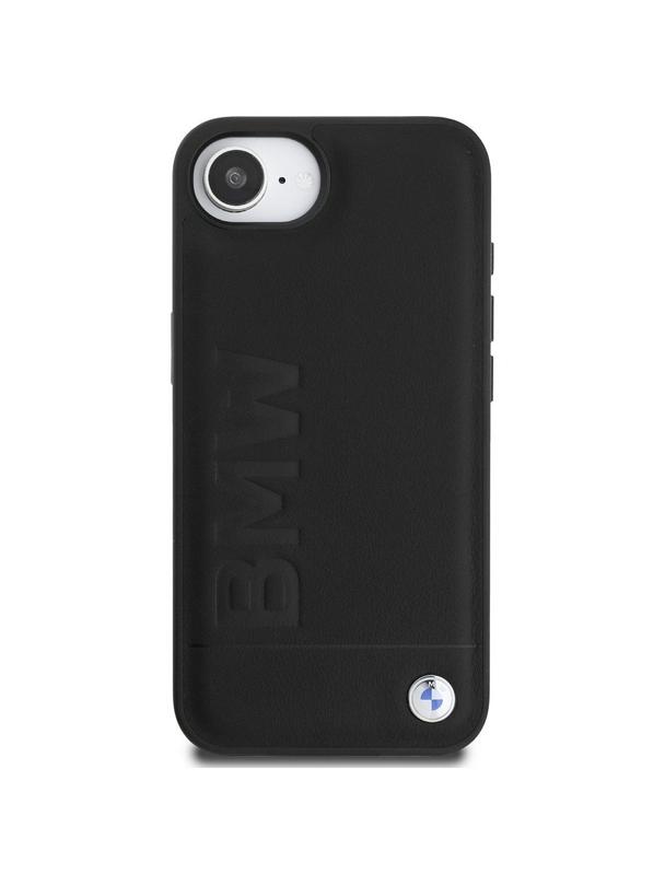 BMW futerał do IPHONE 16e (SE 4 2025) BMHCPSE4SLLBK (Leather Hot Stamp) black