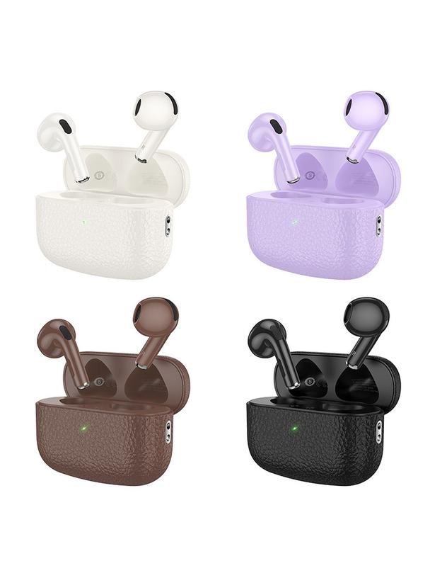 Słuchawki bezprzewodowe douszne Hoco TWS EQ15 fioletowe