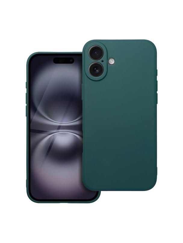 Futerał MATT do IPHONE 16 Plus ciemnozielony