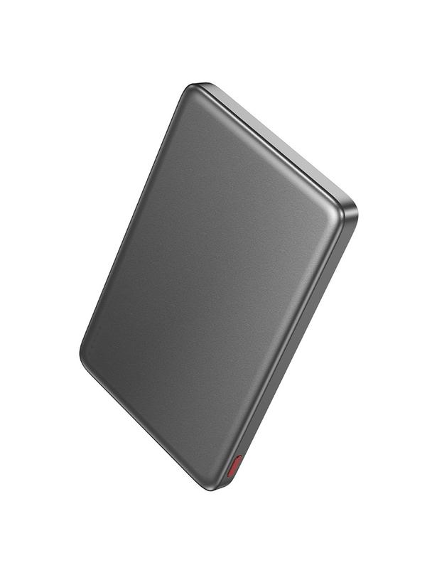 Powerbank zgodny z MagSafe Hoco 5000 mAh QC PD 2A 20W Q26 szary