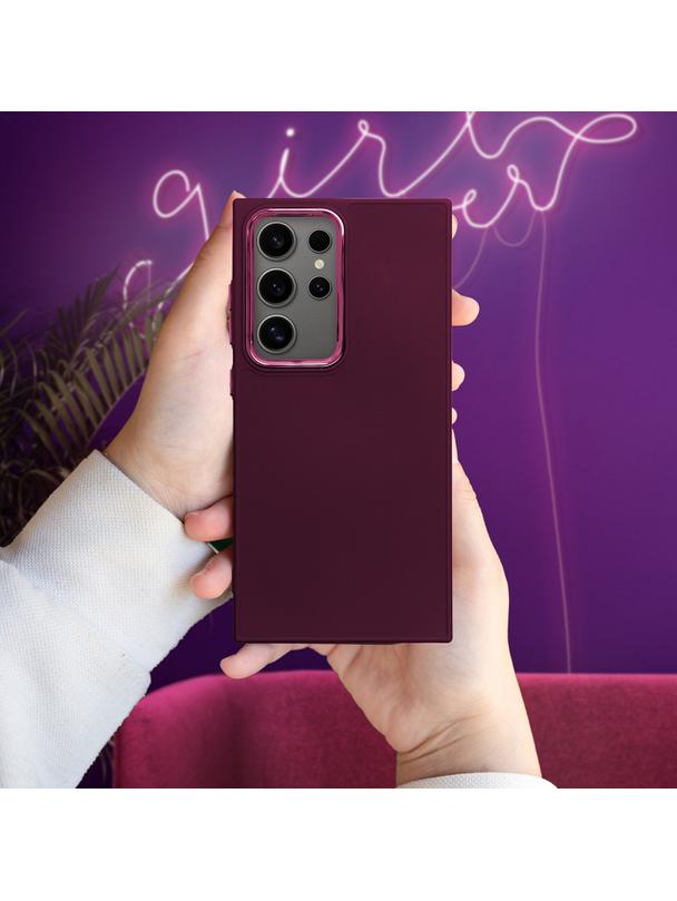 Futerał FRAME do XIAOMI Redmi Note 14 PRO 5G / 14 PRO PLUS 5G fioletowy