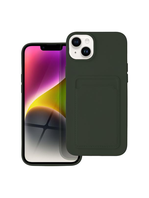 Futerał CARD CASE do IPHONE 14 Plus zielony