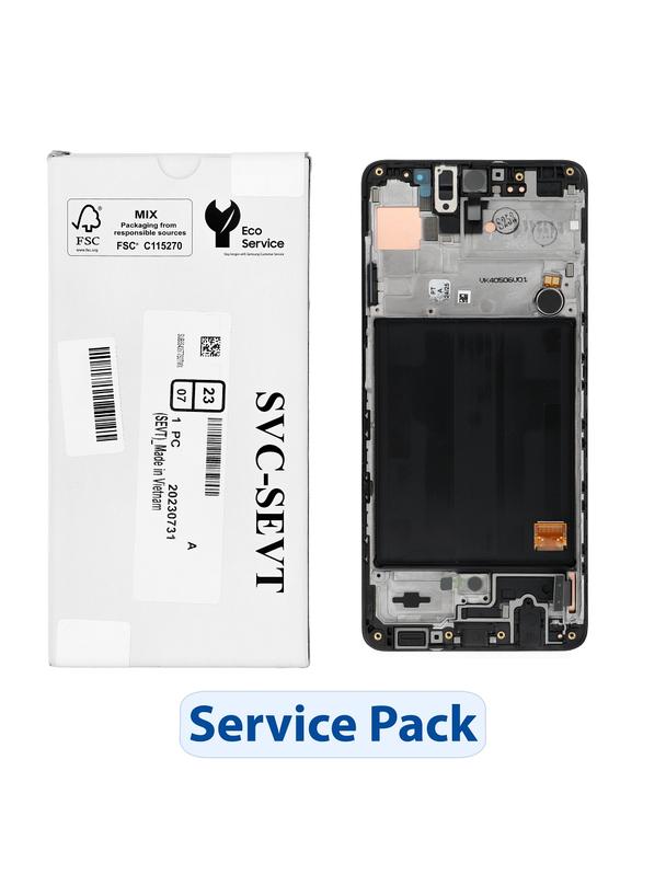 ServicePack Wyświetlacz LCD SAMSUNG A51 A515F GH82-21669A