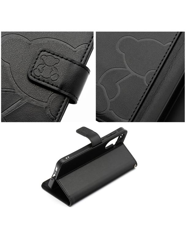Kabura MEZZO Book do SAMSUNG A26 5G teddy bear czarny