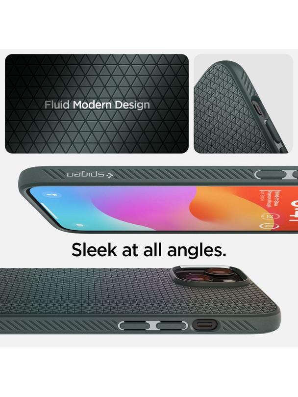 SPIGEN futerał LIQUID AIR do IPHONE 15 abyss green