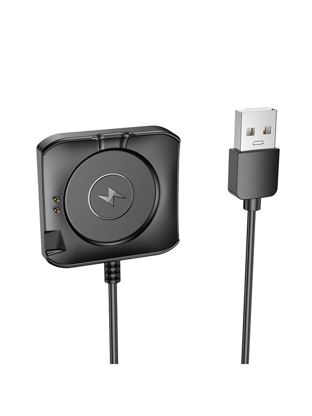 Kabel do ładowania smartwatcha Hoco 0,6 m Y28 czarny