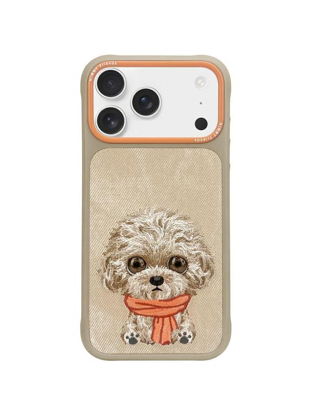 NIMMY futerał BIG EYED PET 2.0 Dog do IPHONE 17 Pro Max beżowy