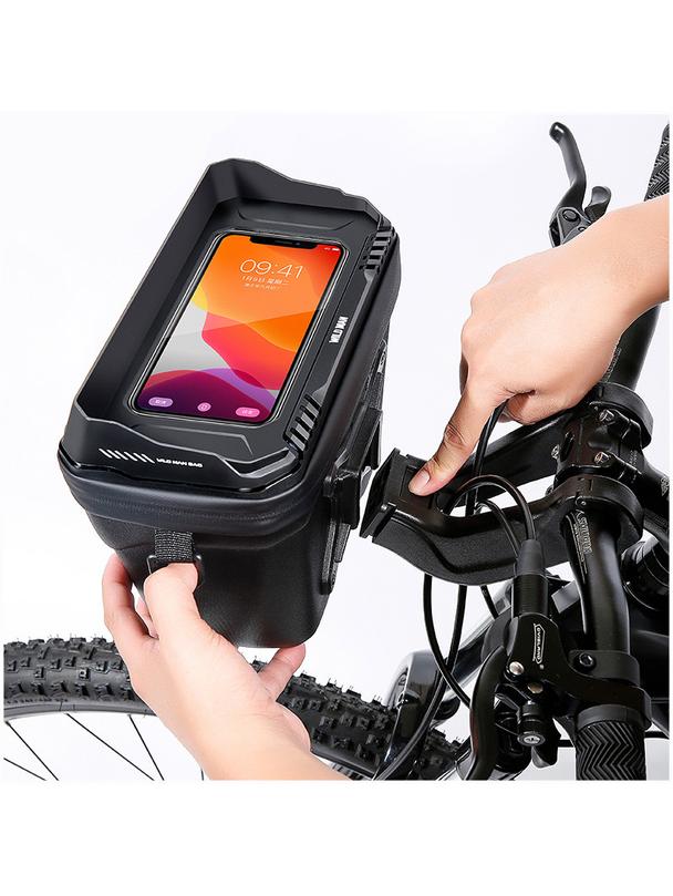 WILDMAN sakwa rowerowa na kierownicę na zamek 3L (4"-7") XT8 czarna