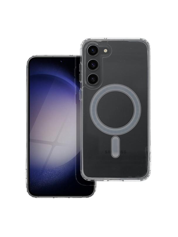 Futerał CLEAR MAG COVER kompatybilny z MagSafe do SAMSUNG S23 Plus transparentny