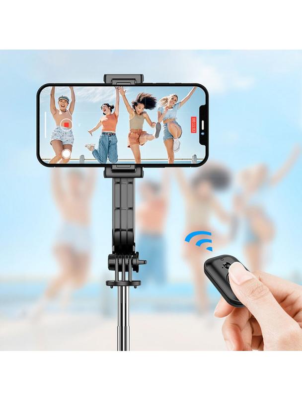 WiWU - Selfie stick Wi-SE001 z funcją tripoda i odczepianym uchwytem