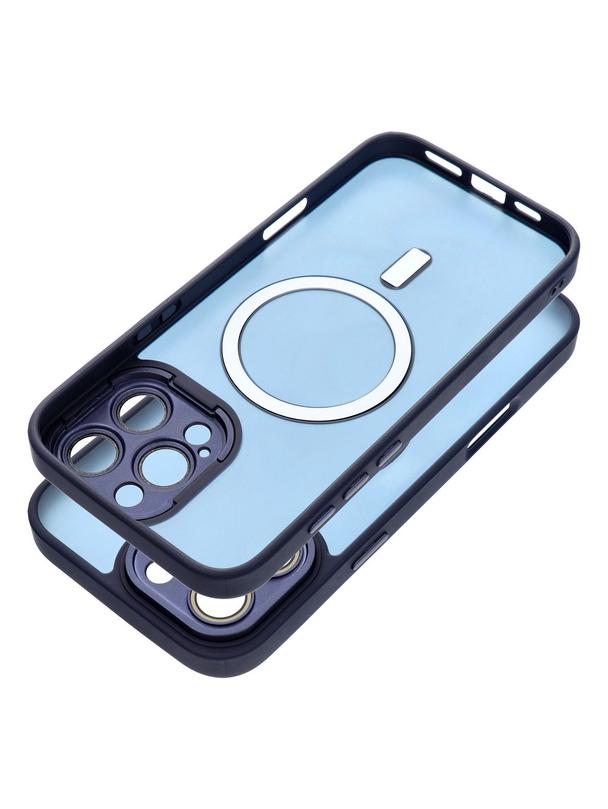 Futerał VARIETE MAG COVER kompatybilny z MagSafe do IPHONE 16 granatowy