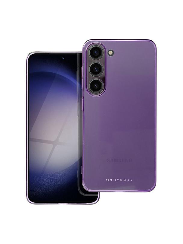 ROAR futerał PURE SIMPLE FIT do SAMSUNG S24 Ultra Fioletowy