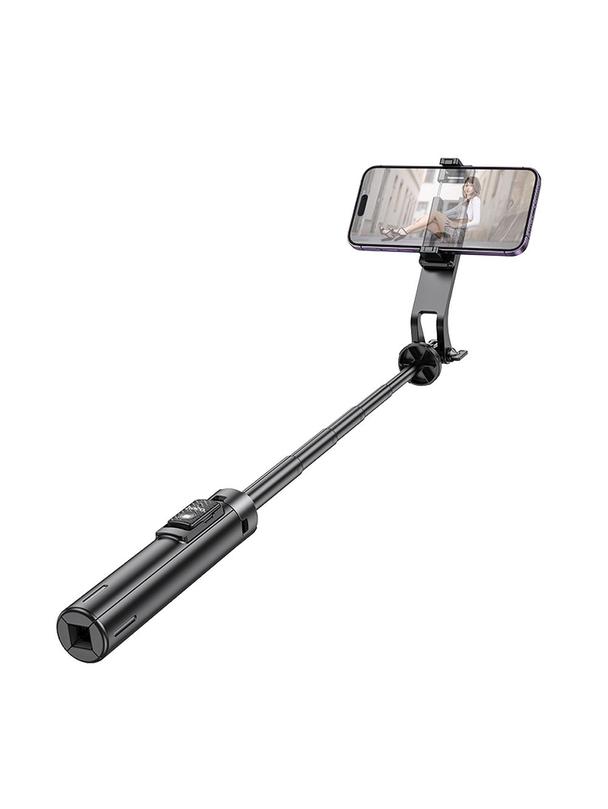 Selfie stick Hoco tripod z pilotem bezprzewodowym K21 czarny