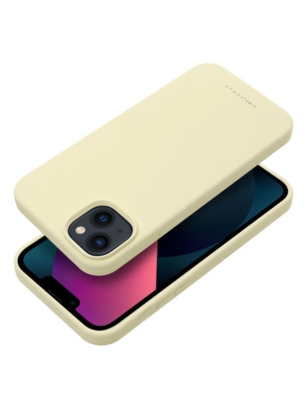 ROAR futerał CLOUD SKIN do IPHONE 13 Jasnożółty