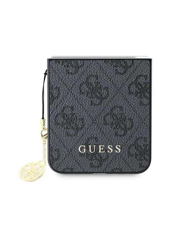 GUESS futerał do SAMSUNG Z Flip 6 GUHCZF6GF4GGR (HC PU 4G Charm) czarny