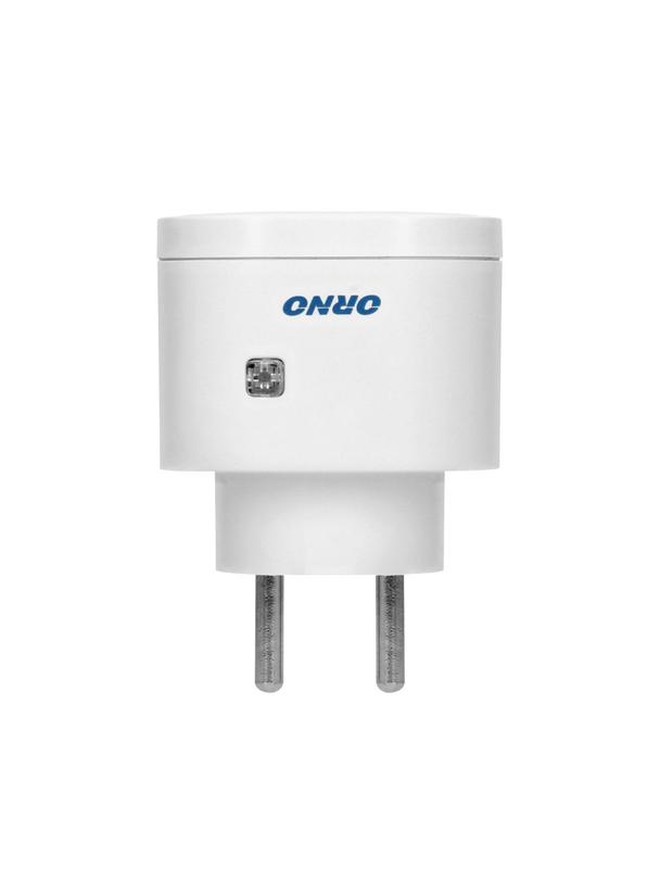 ORNO Gniazdo bezprzewodowe sterowane pilotem 1+1 mini (OR-GB-440)