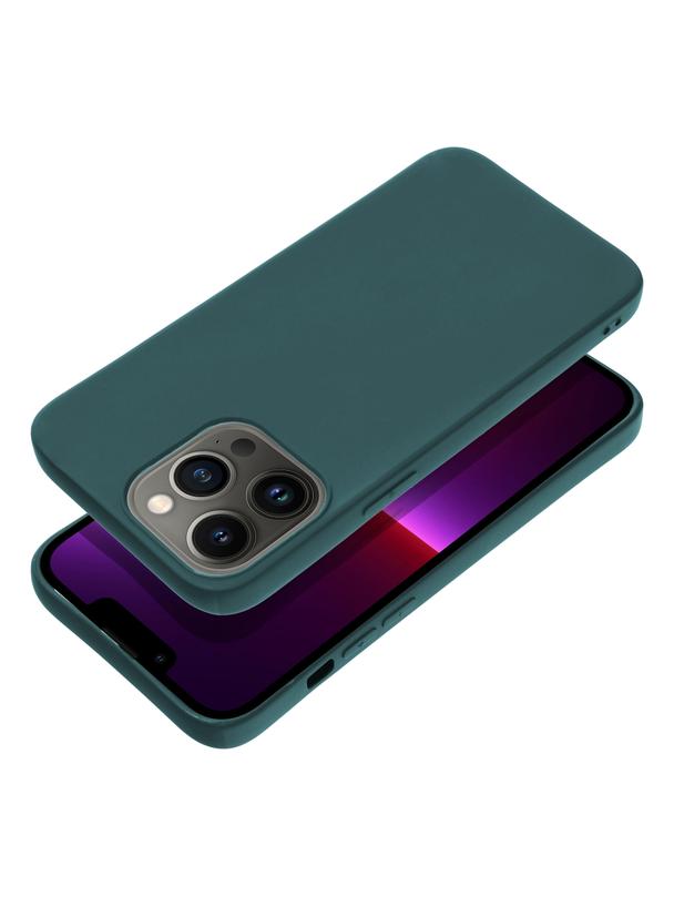 Futerał MATT do IPHONE 13 Pro ciemnozielony