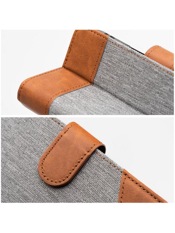 Kabura JEANS Book do IPHONE 11 szary