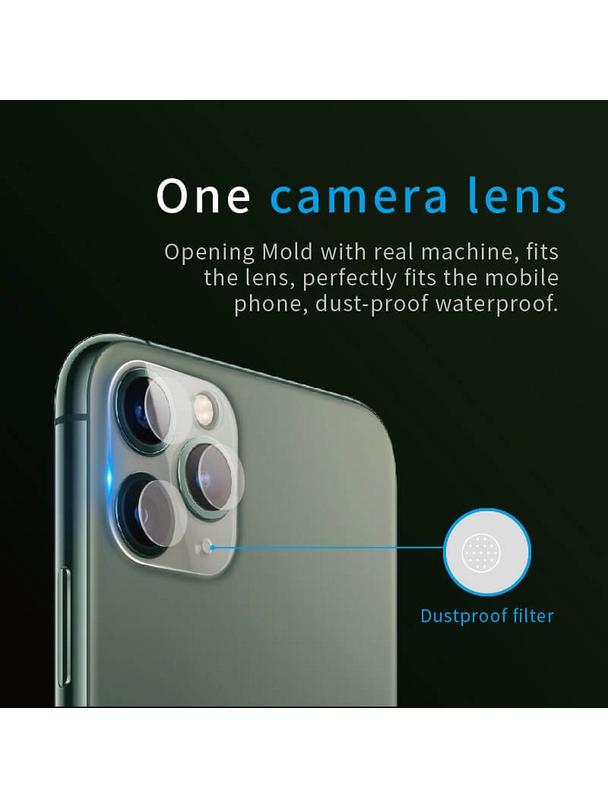 Szkło hybrydowe Bestsuit Flexible na tylny aparat do iPhone 17 Pro