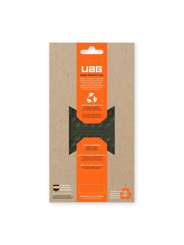 UAG Urban Armor Gear futerał BIODEGRADABLE OUTBACK do IPHONE 14 Plus green