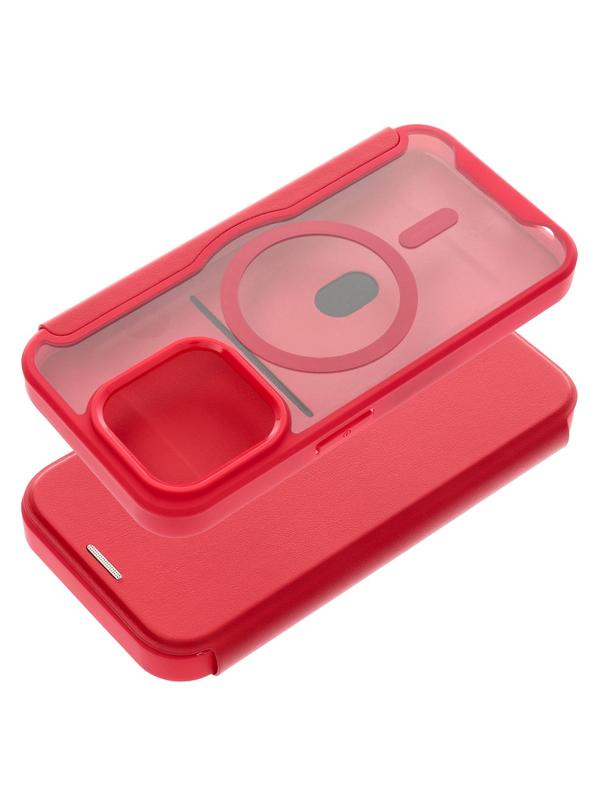 Kabura SMART MAG kompatybilna z MagSafe do IPHONE 16 Pro czerwona