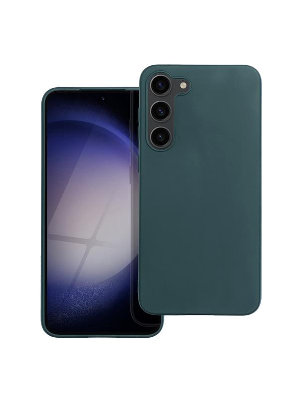 Futerał MATT do SAMSUNG S23 Plus ciemnozielony
