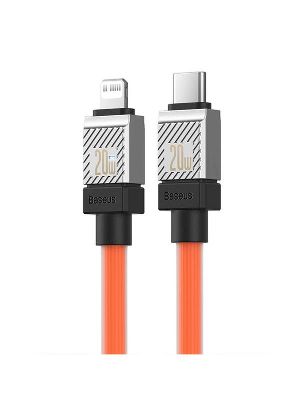 Kabel USB C do Lightning Baseus PD 20W Coolplay 2 m CAKW000107 pomarańczowy