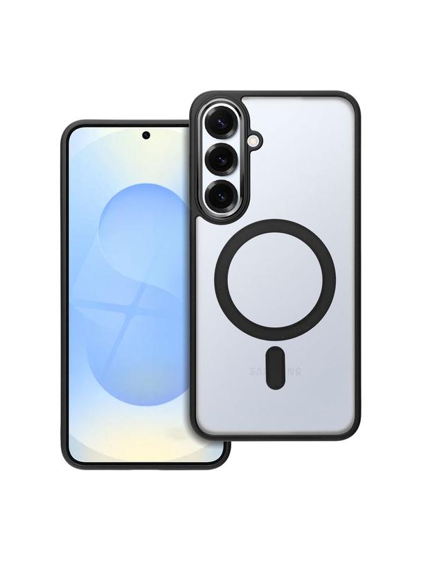 Futerał MATTE MAG COVER kompatybilny z MagSafe do SAMSUNG S25 PLUS czarny