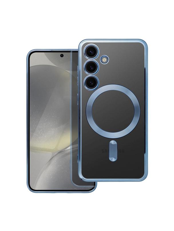 Futerał ELECTRO MAG COVER kompatybilny z MagSafe do SAMSUNG S24 niebieski