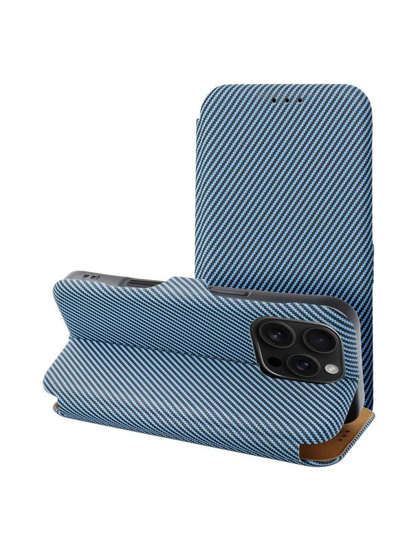 Kabura FOLIO Side Magnet do IPHONE 14 PRO MAX niebieski