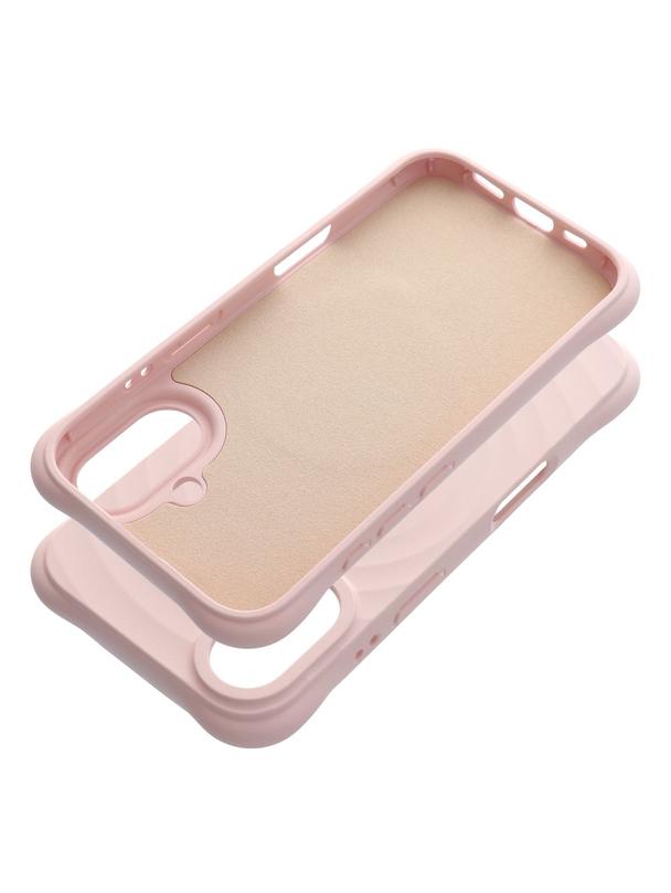 Silicone Zephyr Mag Cover kompatybilny z MagSafe do IPHONE 16 różowy