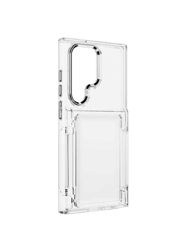 FORCELL F-PROTECT Crystal Pocket futerał do SAMSUNG S24 Ultra transparentny