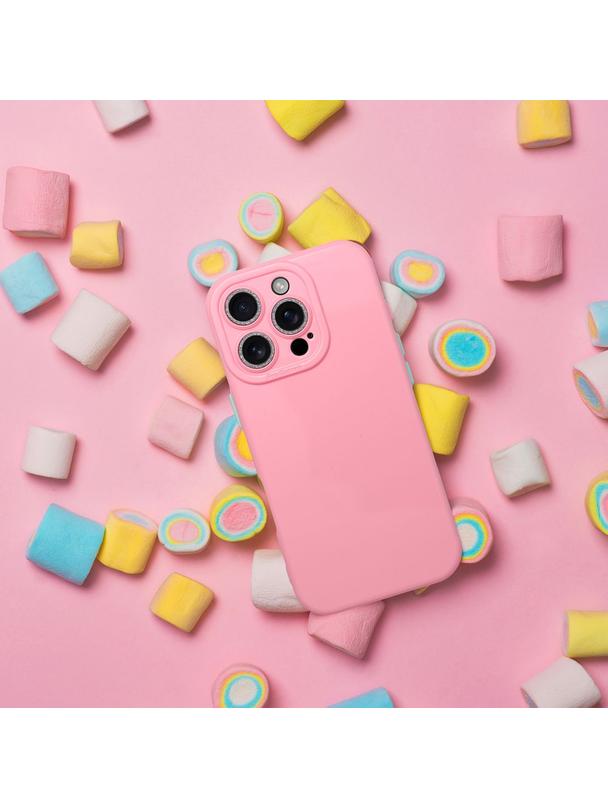 Futerał PASTEL SHINE do IPHONE 15 różowy