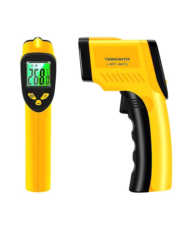 Pirometr termometr laserowy bezdotykowy na podczerwień RC-K-1397  żółto czarny