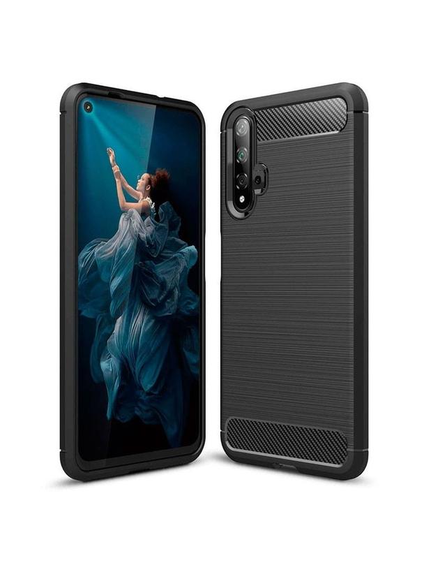Futerał CARBON do HONOR 20 / Nova 5T czarny