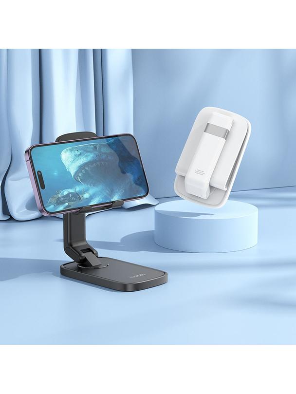 Uchwyt na telefon biurkowy Hoco HD8 czarny