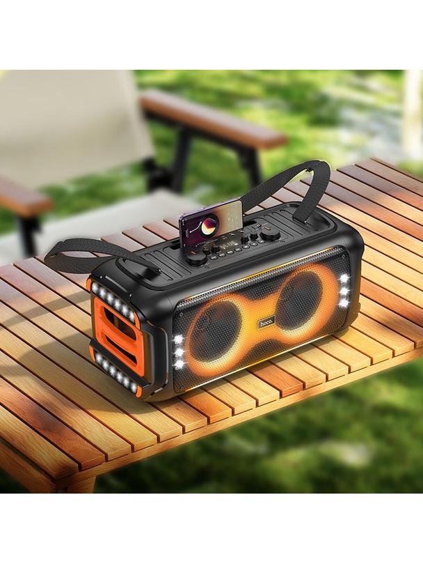 Zestaw do karaoke bluetooth 60W 8h Hoco HA9 czarny