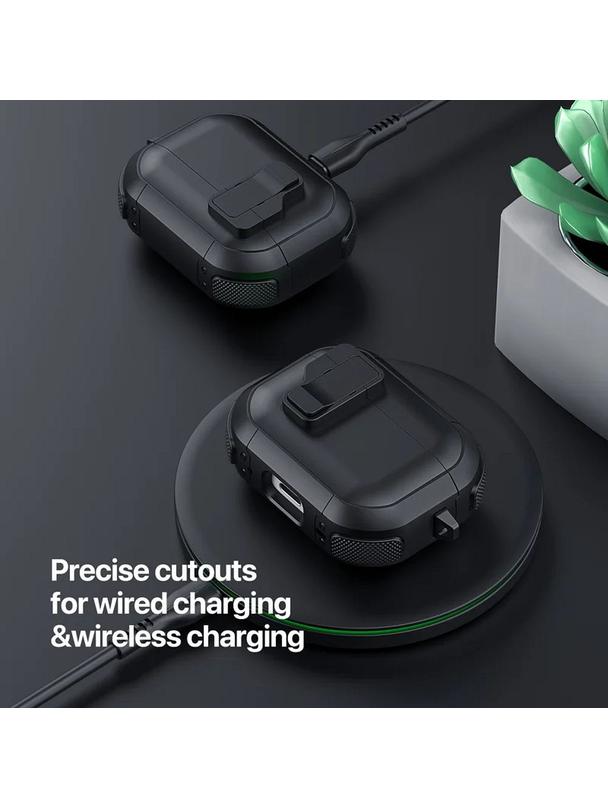 DUX DUCIS futerał PECP ochronny TPU+PC na AirPods 4 czarny