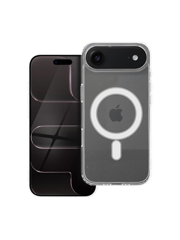 Futerał CLEAR MAG COVER (MID) kompatybilny z MagSafe do IPHONE 17 Air transparentny