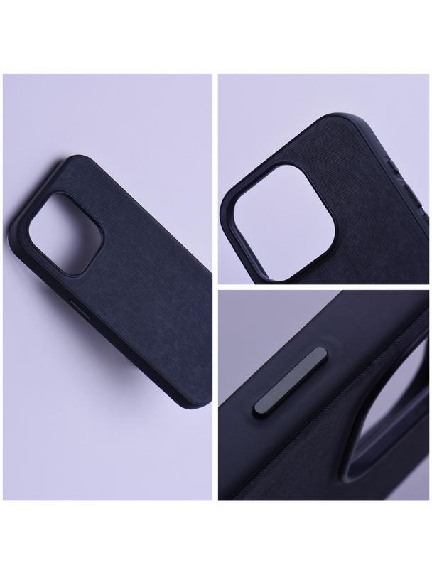 Futerał WOVEN MAG COVER kompatybilny z MagSafe do IPHONE 14 Pro czarny