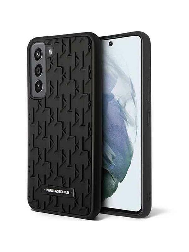 KARL LAGERFELD futerał do SAMSUNG S23 KLHCS23SRUPKLPK (Rubber Mono Logo Plate) czarny