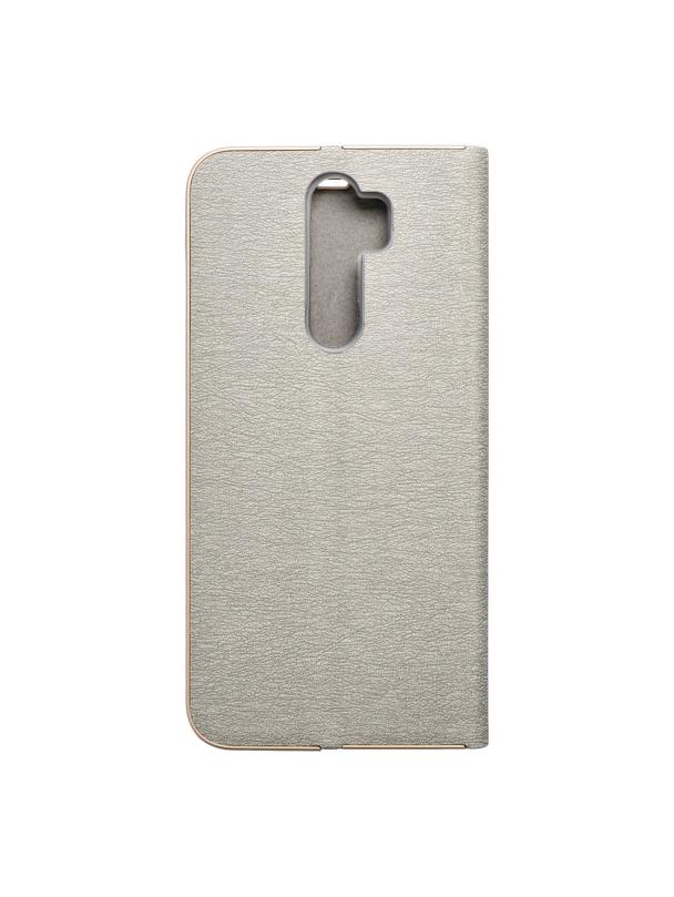 Kabura LUNA Book Gold do XIAOMI Redmi Note 8 Pro srebrny