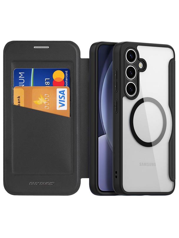 DUX DUCIS kabura SKIN X PRO kompatybilna z MagSafe do SAMSUNG S25 Plus czarna