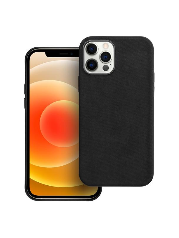 Futerał WOVEN MAG COVER kompatybilny z MagSafe do IPHONE 12 / 12 Pro czarny