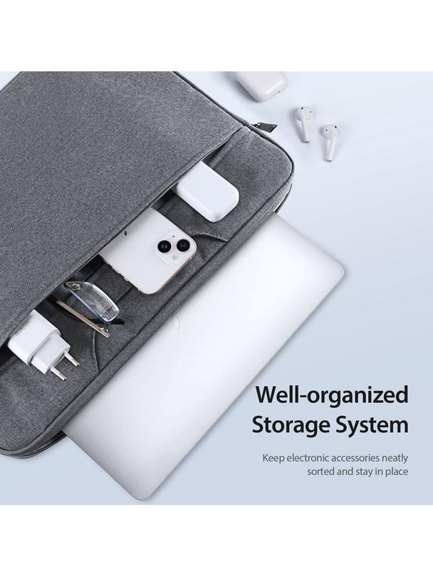 DUX DUCIS torba LBTC na laptop 14-15,4" Horizontal Handbag ciemno szary