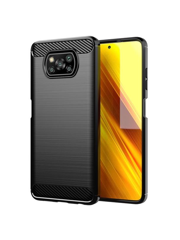 Futerał CARBON do XIAOMI POCO X3 czarny