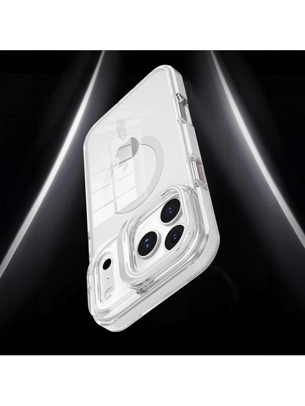 Futerał LENS MAG COVER kompatybilny z MagSafe do SAMSUNG S26 Plus biały